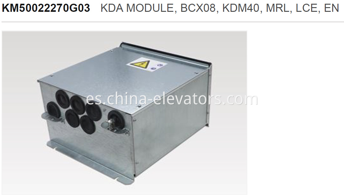 KM50022270G03 KDA MODULE With BCX08 for KONE Elevators